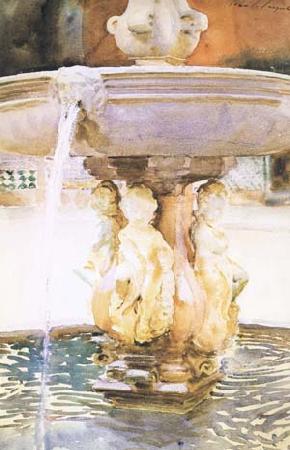 John Singer Sargent Spanish Fountain (mk18)